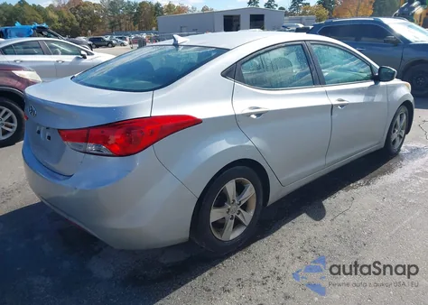 2013 Hyundai Elantra Gls z USA, uszkodzony, nr VIN 5NPDH4AE7DH378689